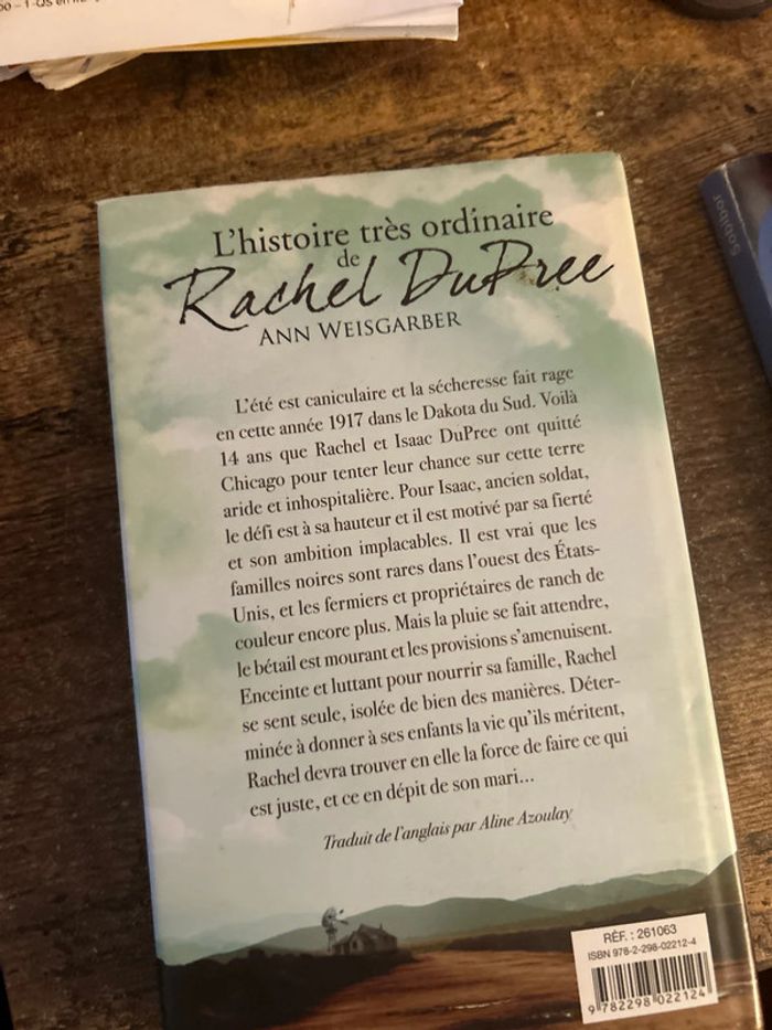 l’histoire très ordinaire de Rachel Duprée - photo numéro 2