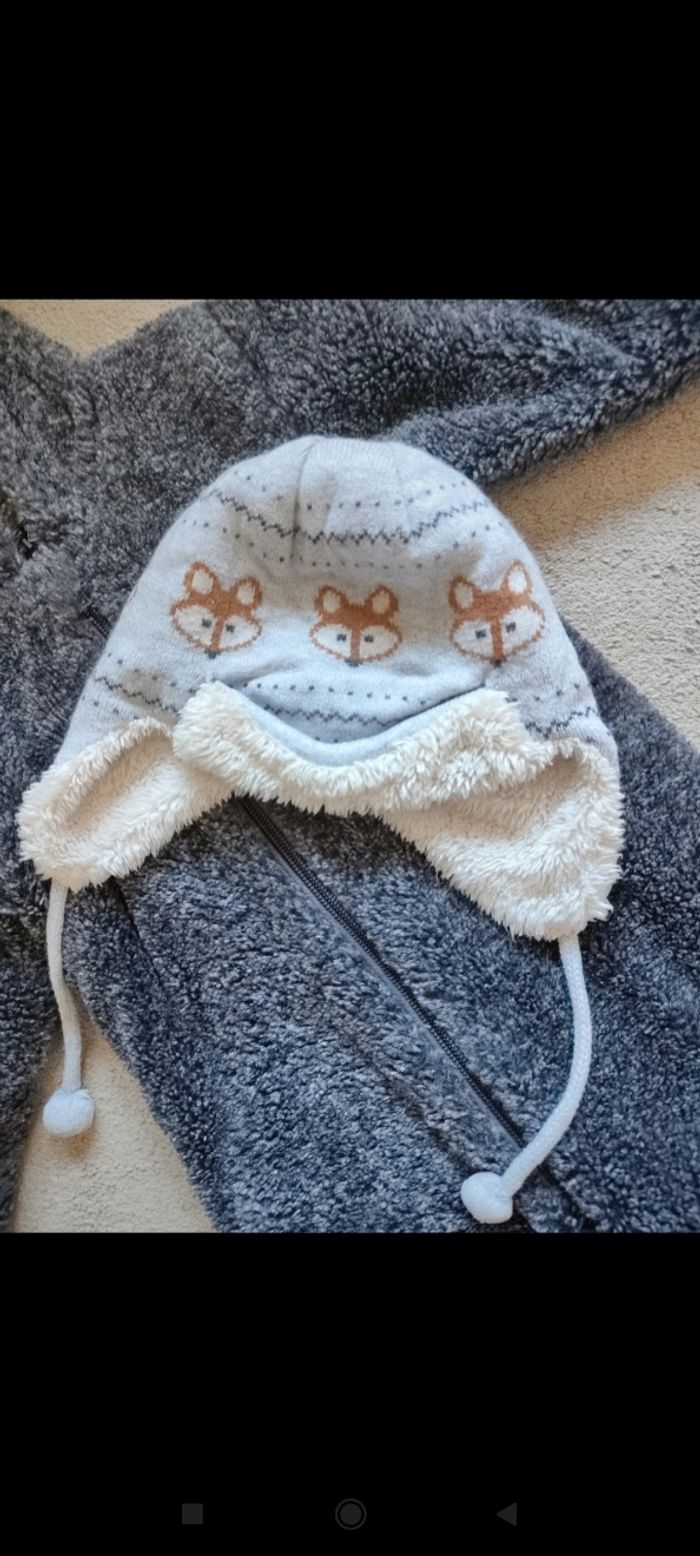 Combinaison molletonnée avec Bonnet - photo numéro 2