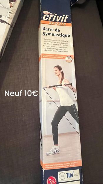 Barre de gymnastique sport et plein air