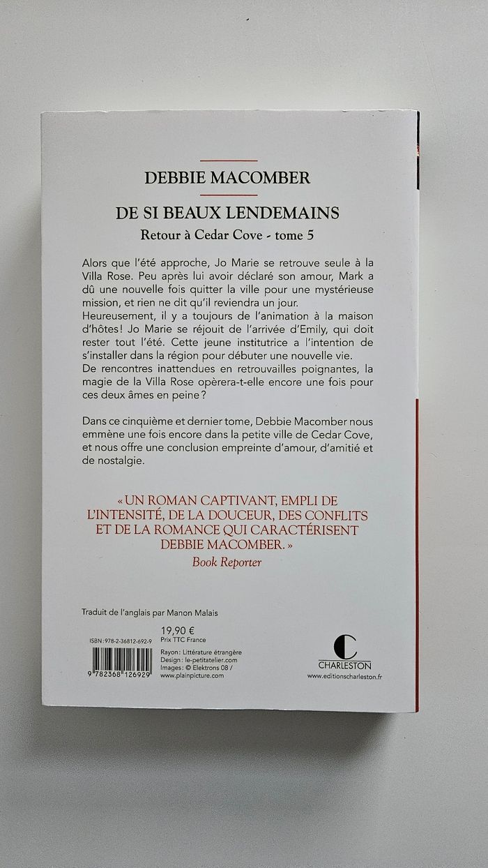 Roman De si beaux lendemains - photo numéro 2