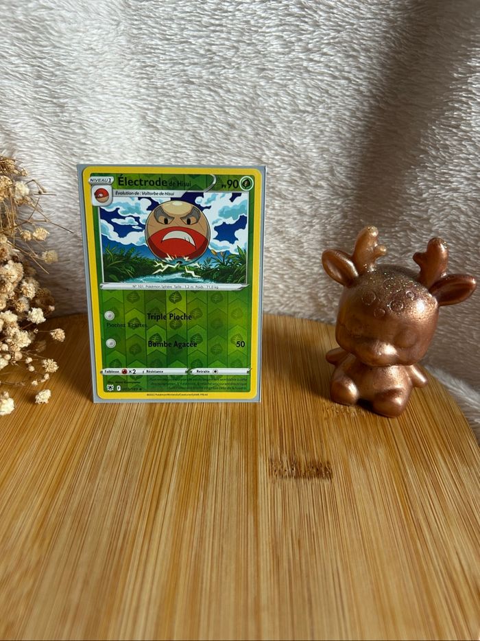 ⚡️ Carte Pokémon reverse Électrode de Hisui 003/189 – Astres Radieux (2022)