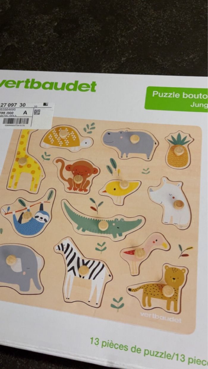 Puzzle en bois - photo numéro 2