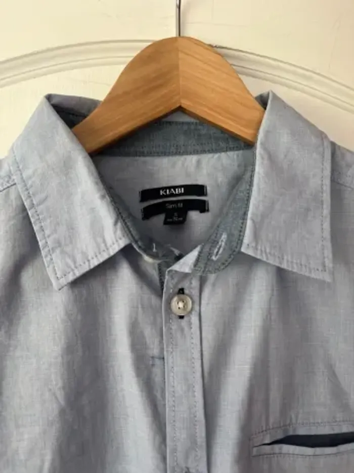 Chemise slim fit homme – Kiabi – Taille S – Neuve - photo numéro 2