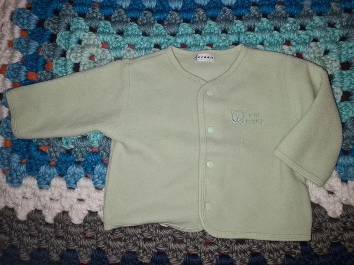 Gilet polaire 6 mois mixte