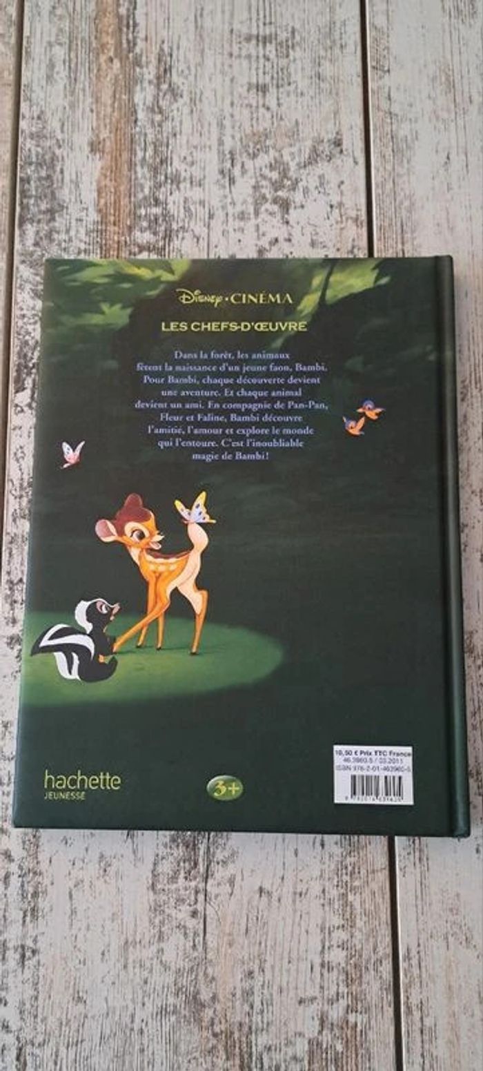 Gros livre album BAMBI 29X21 - photo numéro 2