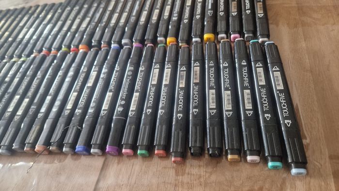 Gros lot de feutre 100pieces - photo numéro 3