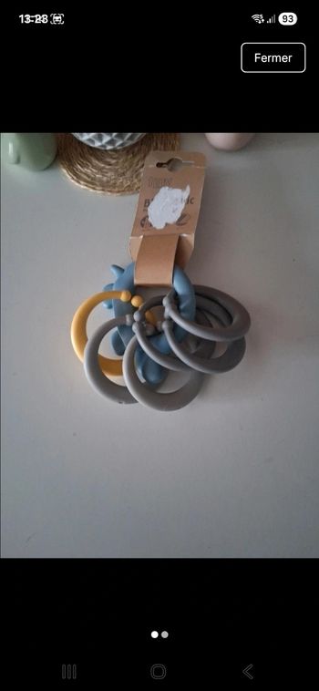 Anneaux de dentition 