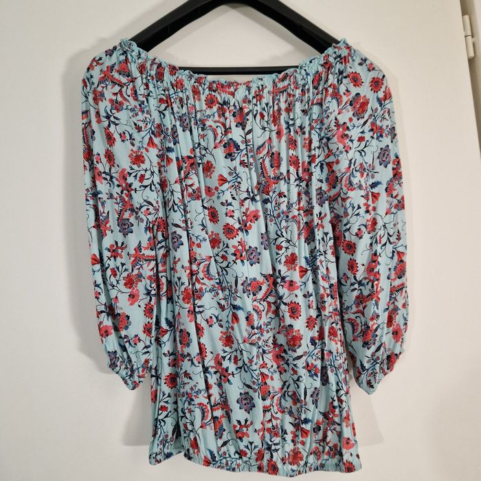 Blouse Fleurie Cache-Cache, Taille 40, Très bon état - photo numéro 2