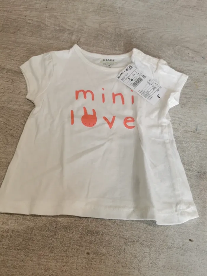 Tee shirt mini love