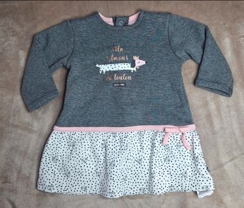 Robe pull taille 6 mois Sucre D'orge