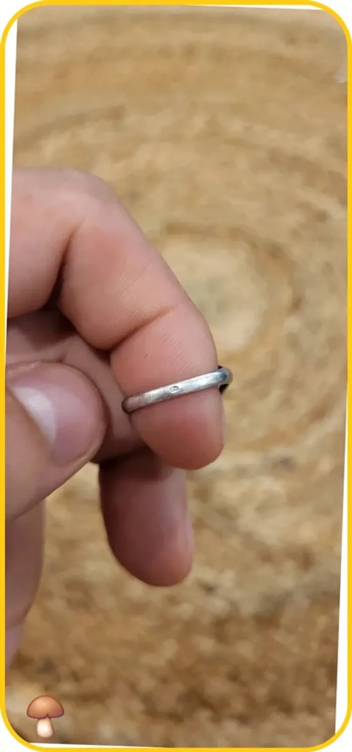 Bague labradorite en argent 925 avec poinçon - Très bon état - photo numéro 3