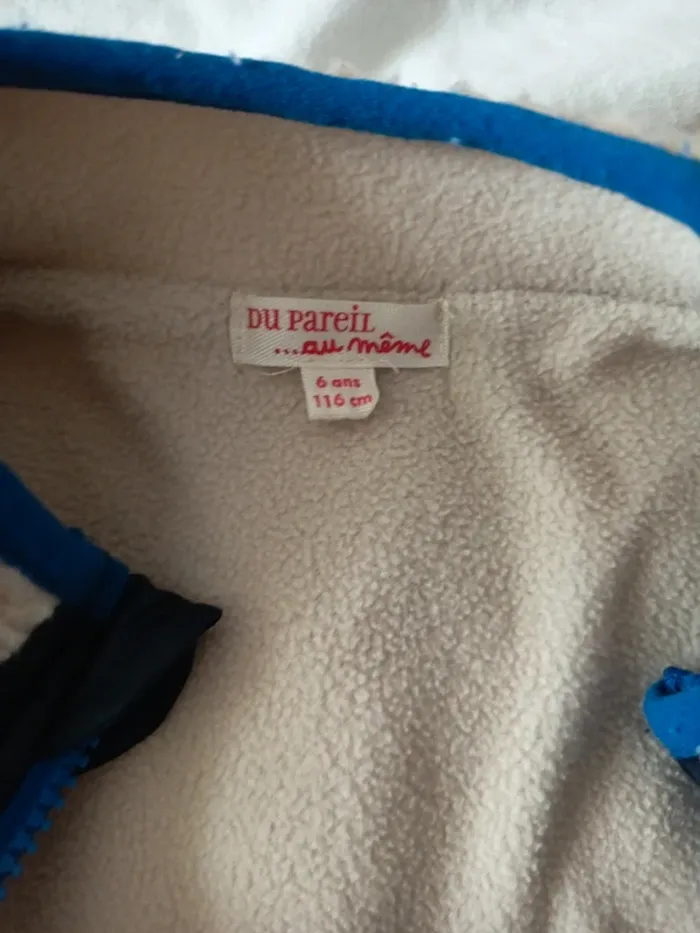 Gilet sans manche 6 ans - photo numéro 2