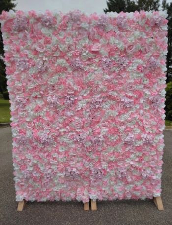 Mur de fleurs