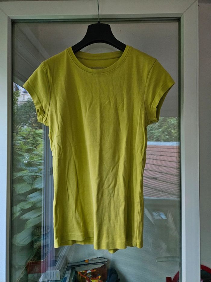 T-shirt vintage vert taille 38 m