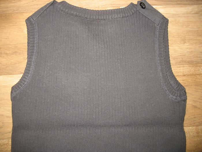 PULL FIN SANS MANCHE GRIS ANTHRACITE GARÇON - NKY BY KIABI - 8 ANS - n°02 - photo numéro 5