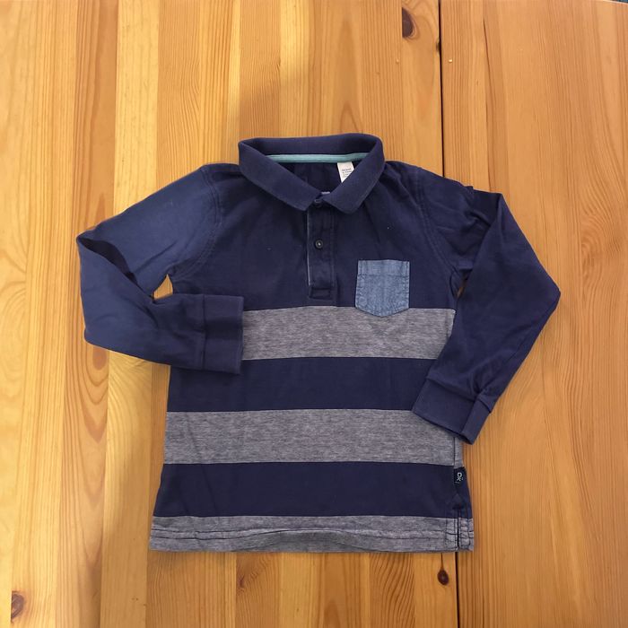 Polo manche longue Okaïdi 4 ans
