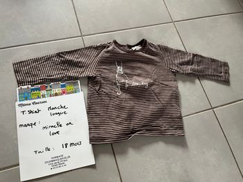 T shirt garçon 18 mois