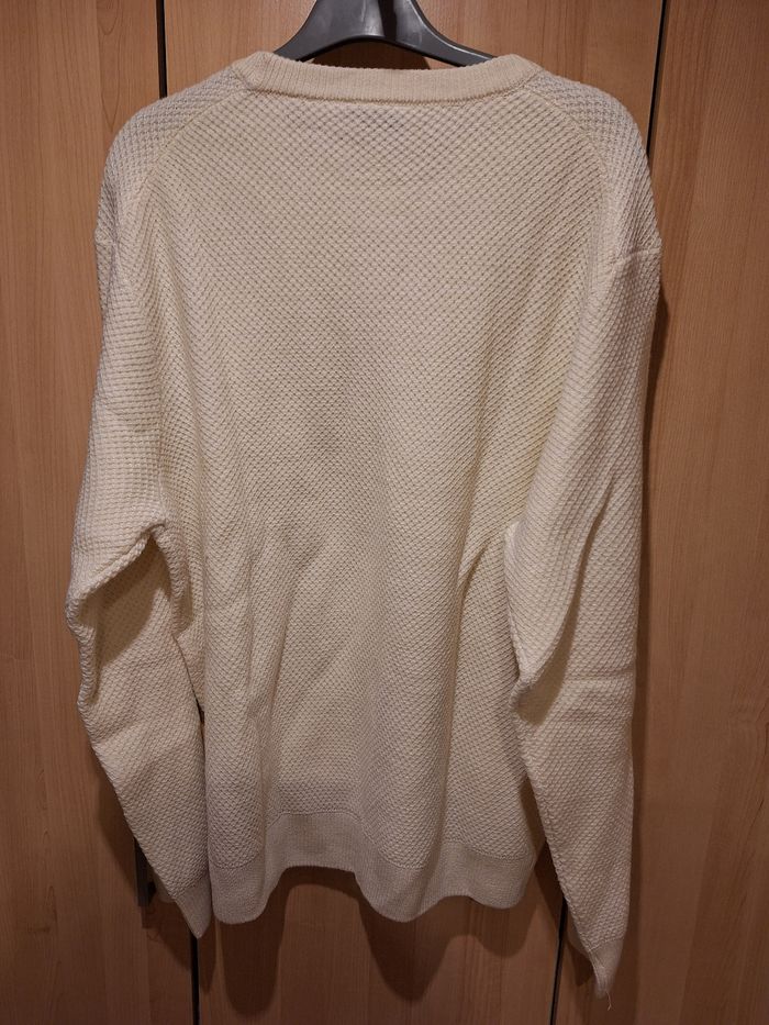 Pull blanc crème neuf C&A XL - photo numéro 3