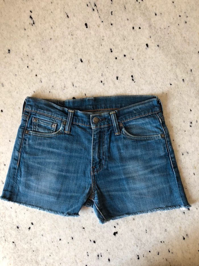 Short en jean Lévis W30 - photo numéro 2