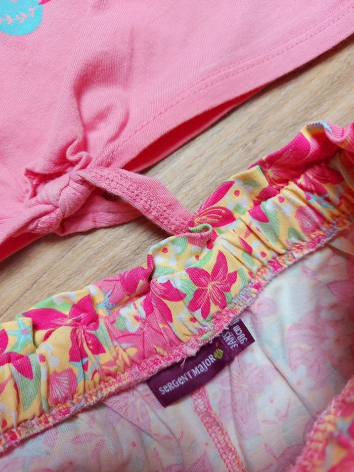 Ensemble débardeur et short sirène SM 3 ans - photo numéro 3