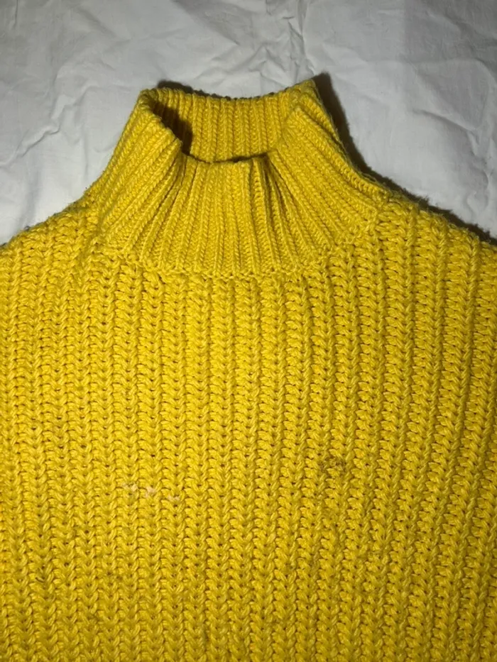 Pull jaune vintage - photo numéro 5