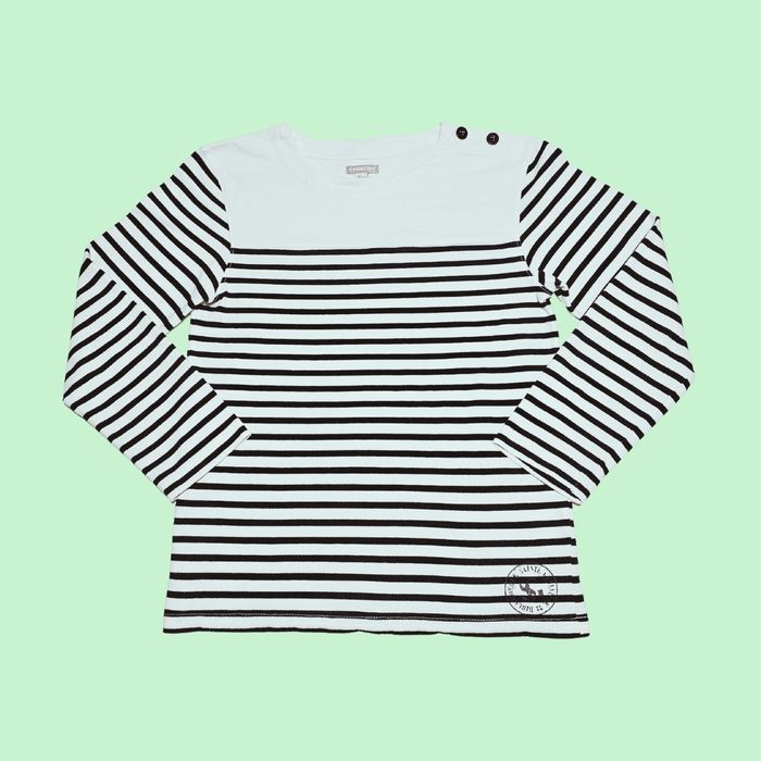 ORCHESTRA – Marinière Enfant 14 ans (164 cm) – Marine & Blanc