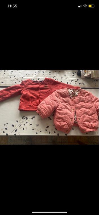 Manteau et veste 9 mois