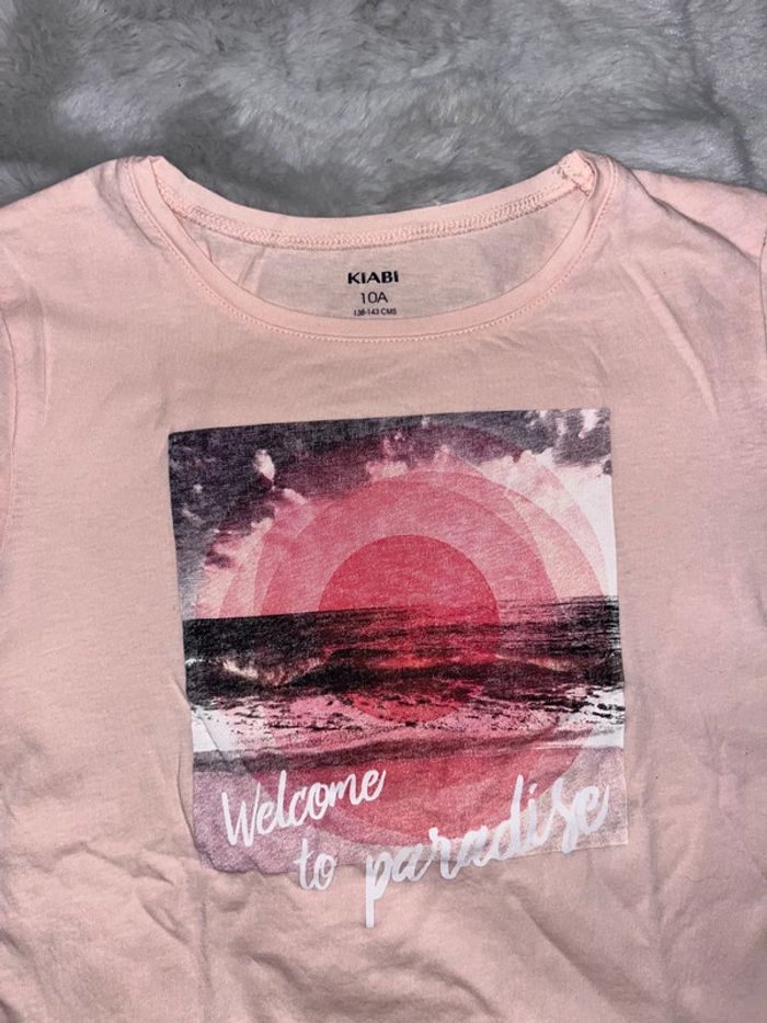 Tshirt fille kiabi 10 ans - photo numéro 2