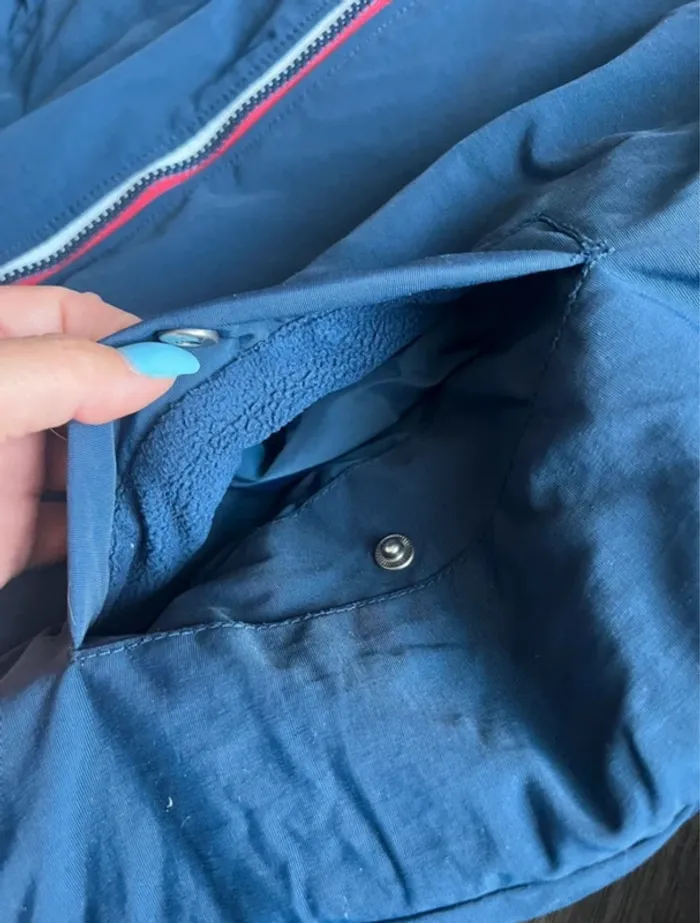 Veste hiver bleu marine Tommy Jeans taille M - photo numéro 5