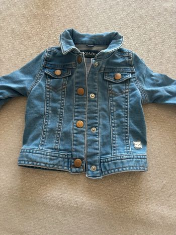 Veste en jean bébé fille