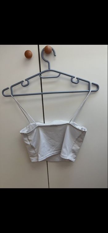 Crop top blanc pimkie adolescents 