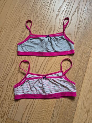 Lot 2 brassières 12 ans Dim