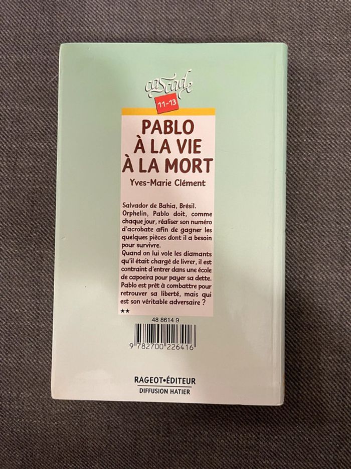 Pablo à la vie à la mort de Yves-Marie Clément - photo numéro 2