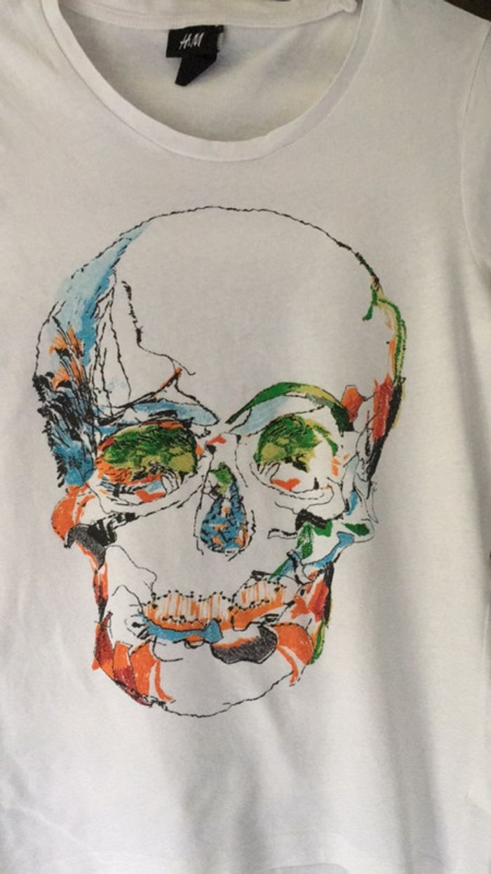 Tee-Shirt H&M Taille XS - photo numéro 2