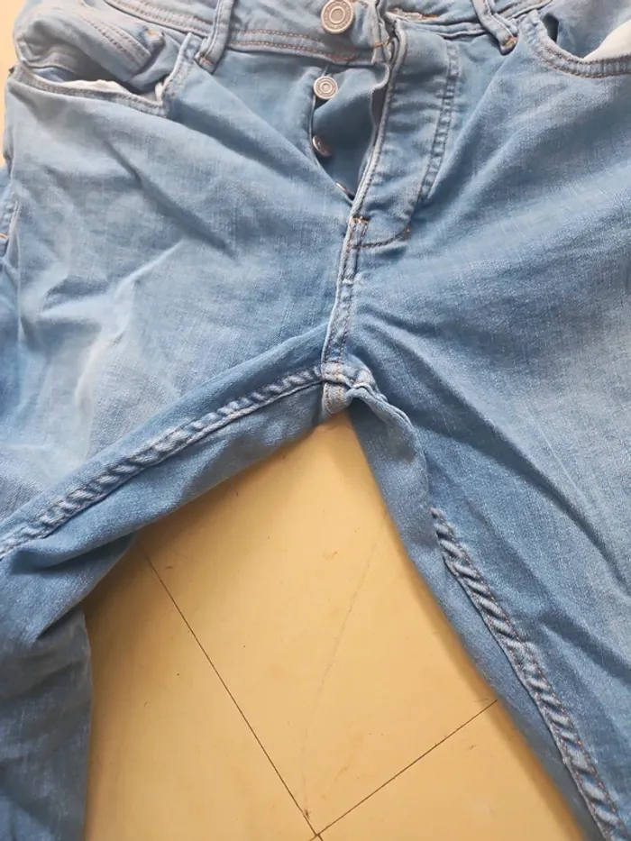 Jeans bleu pantalon - photo numéro 4