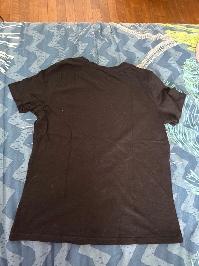 T shirt noir camaïeu taille S - photo numéro 4