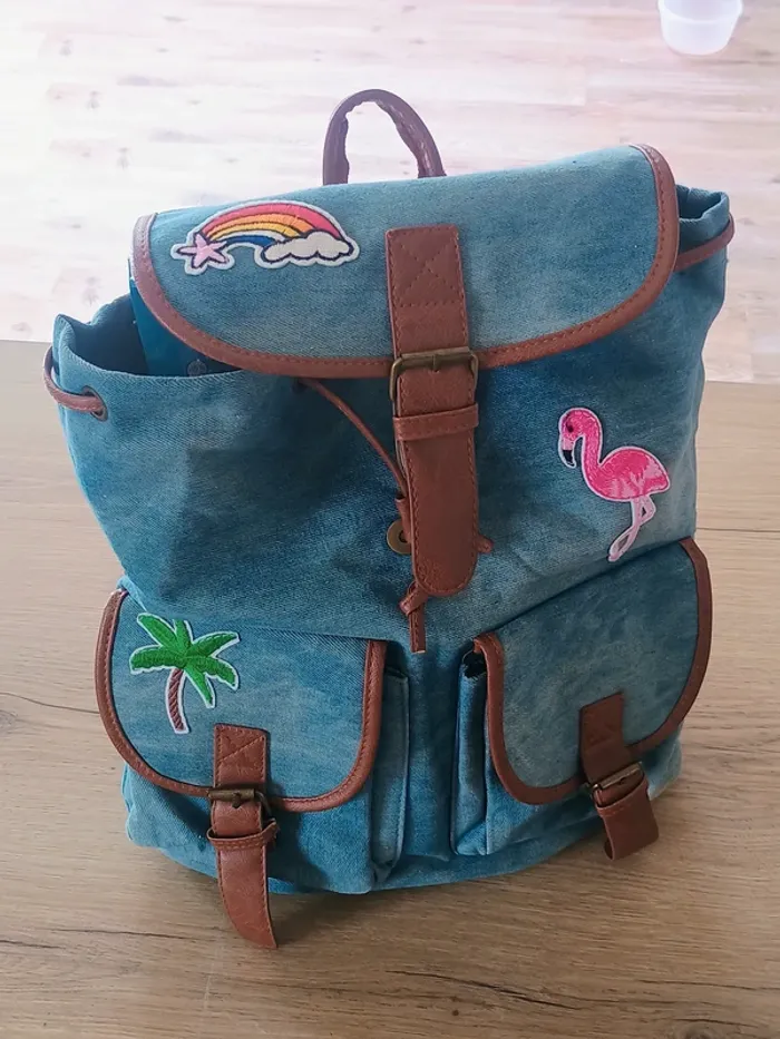 sac à dos femme jeans