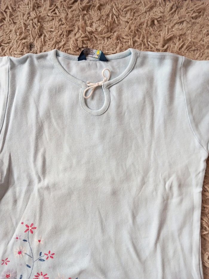 Tee-shirt coton T36 bleu ciel - photo numéro 3