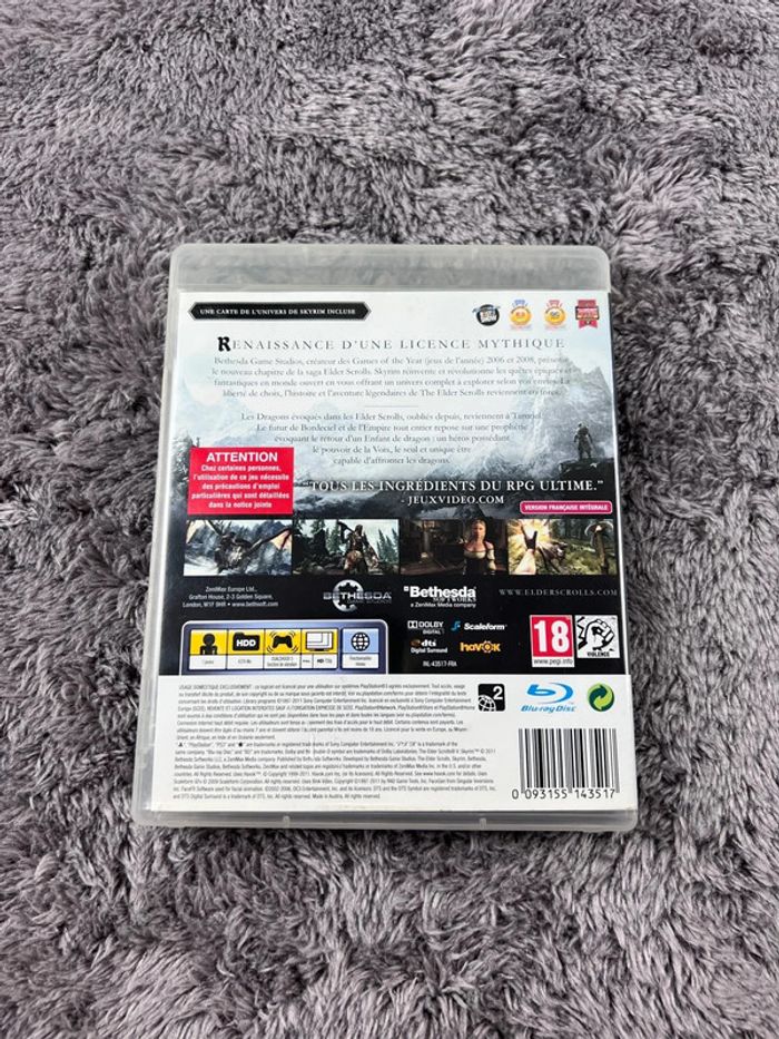 Jeu PS3 – The Elder Scrolls V: Skyrim - photo numéro 2