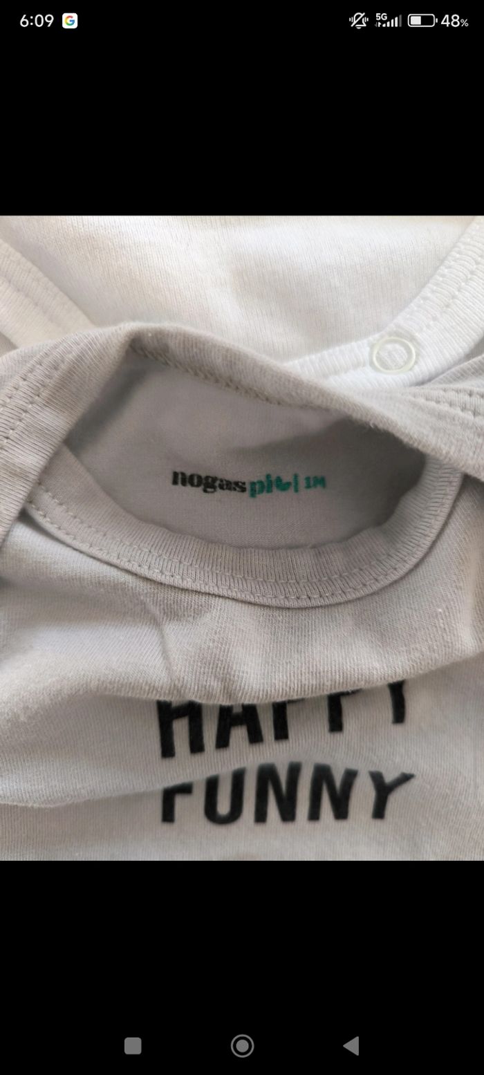 Bodies taille 1 mois - photo numéro 5