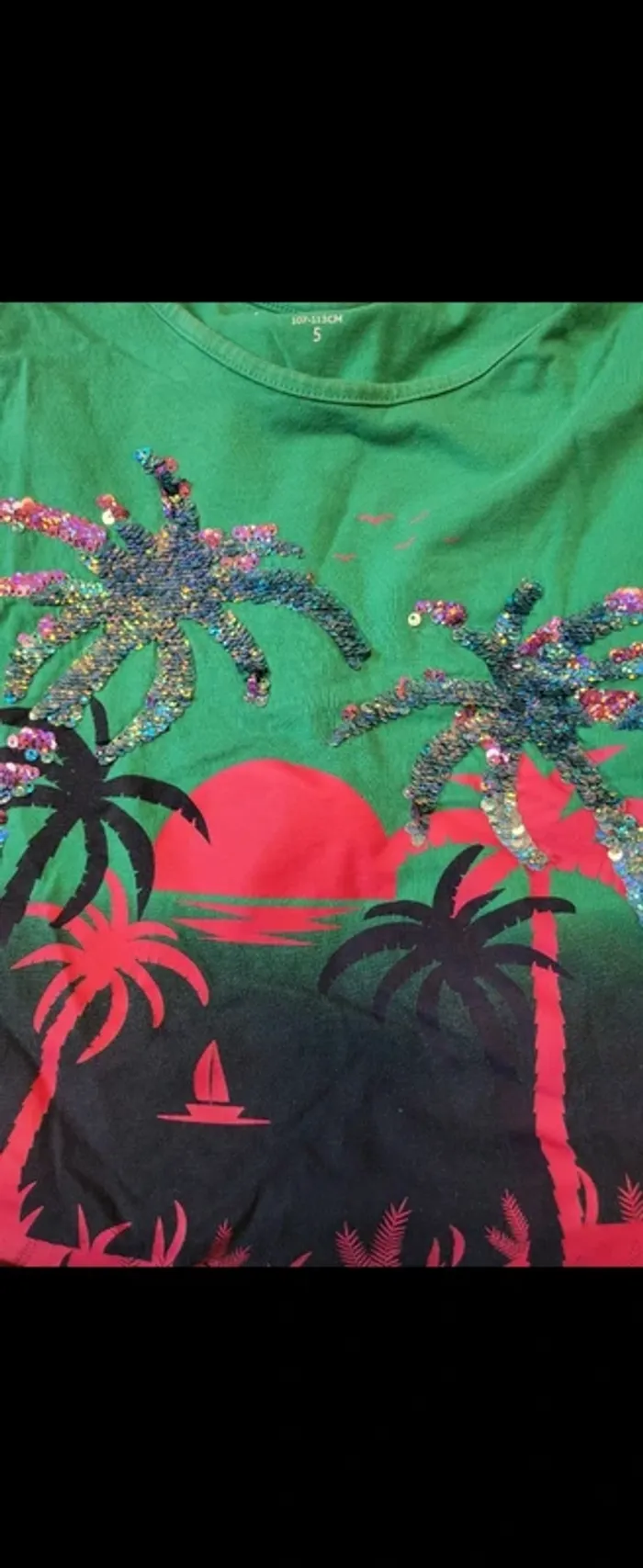 T shirt fille 5 ans - photo numéro 2