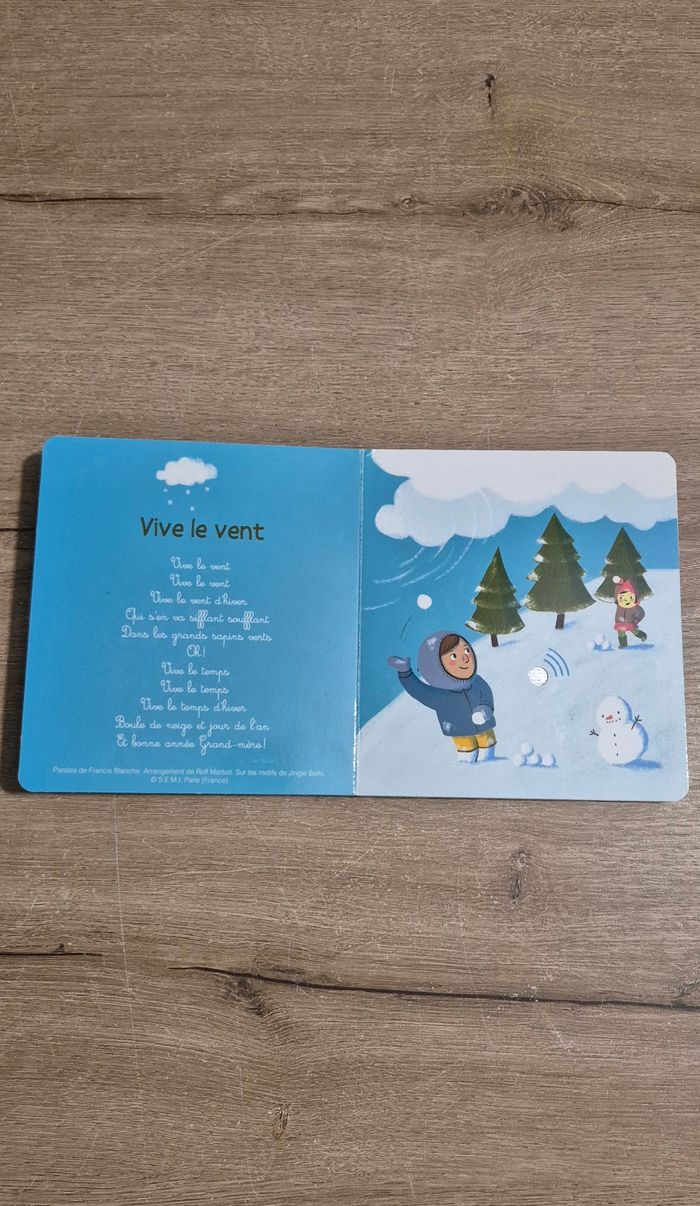 Livre sonore Mes 1ères chansons de Noël - photo numéro 4