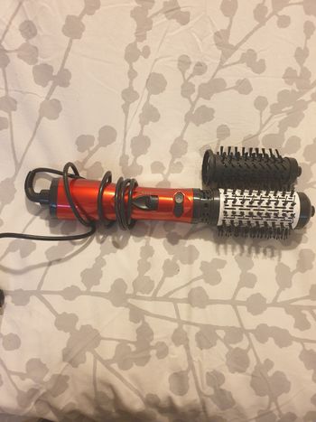 Brosse soufflante chauffante