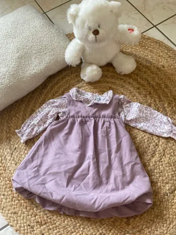 Ensemble robe et t shirt manches longues