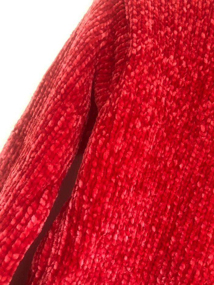 Pull tout doux rose rouge 12 ans - photo numéro 5