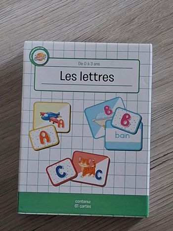 Jeu puzzle de lettres
