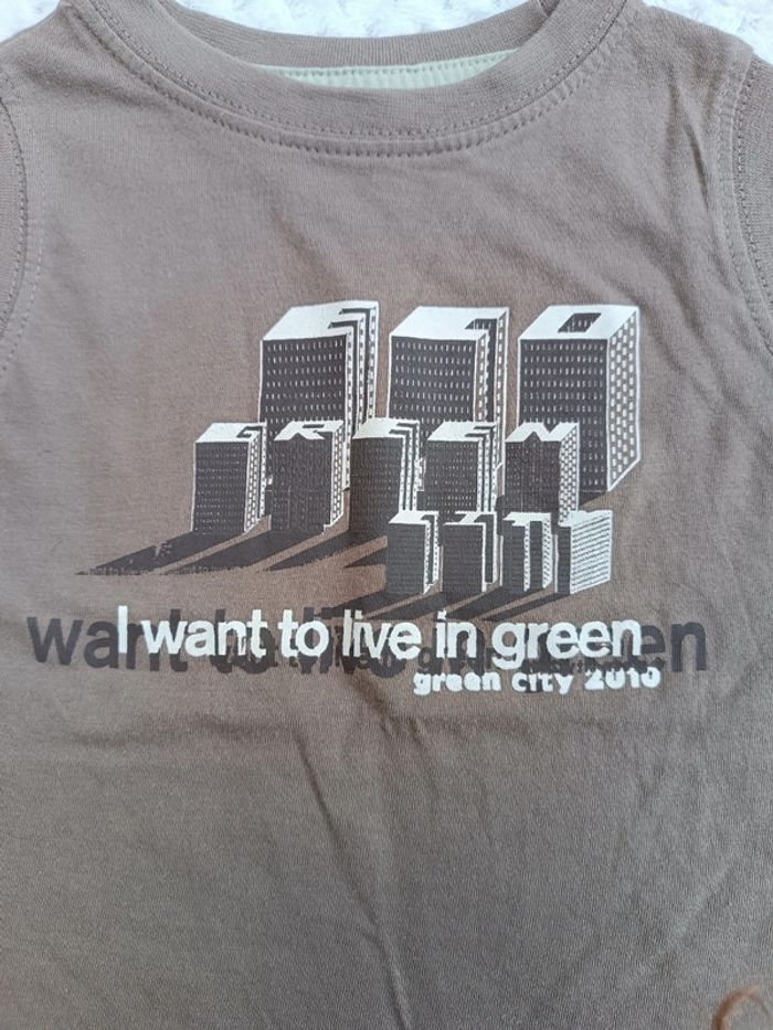 🔸 Débardeur Marron - In Extenso 24 Mois🔸 - photo numéro 3