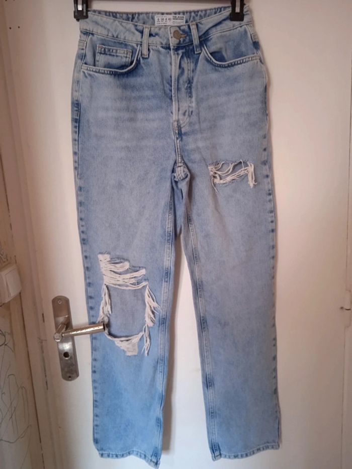👖Jeans destroy bleu 36 - photo numéro 3