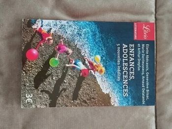 Livre enfances adolescences 5 nouvelles inédites  7600818203