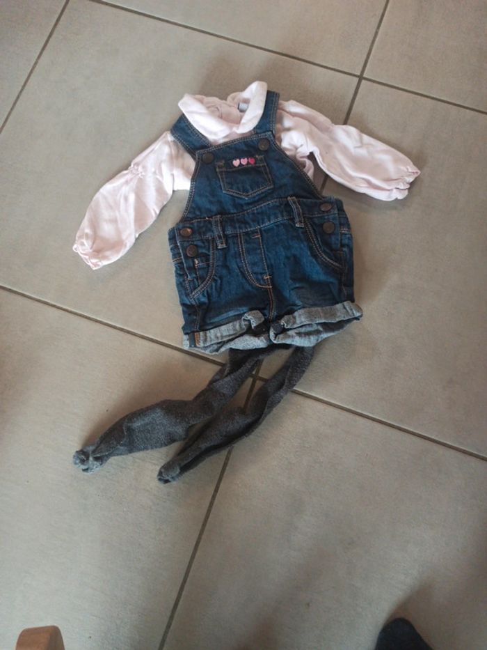 Ensemble combi short pull 6 mois